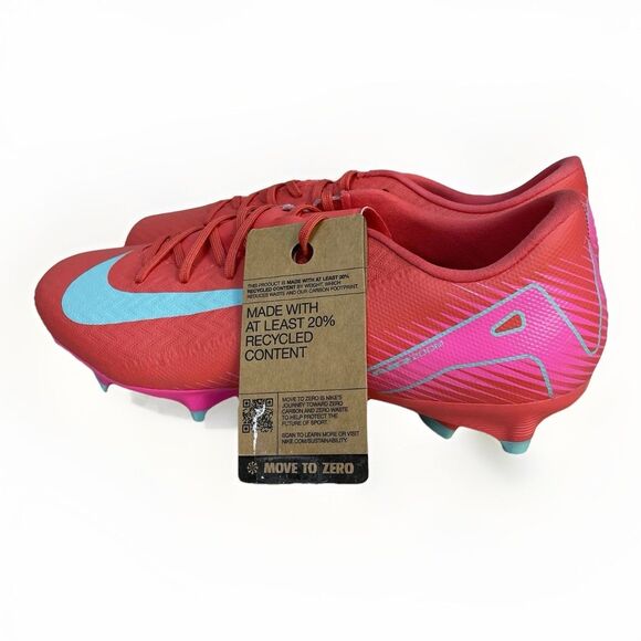 Nike Mercurial Vapor 16 Men Size 8.5 Academy Soccer Cleat FQ8374-800 Pink Blue main image 6
